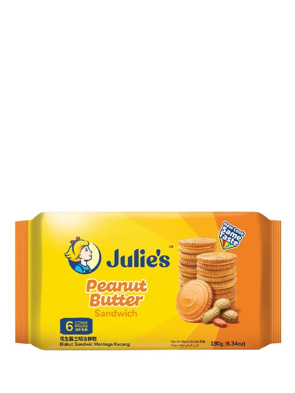 JULIE'S PEANUT BUTTER SANDWICH 180G