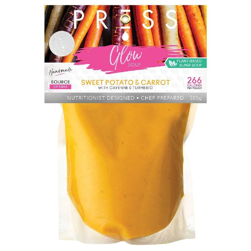 PRESS - Glow Sweet Potato & Turmeric Soup