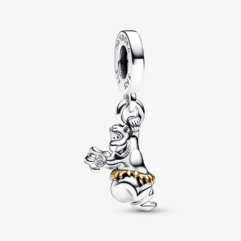 PANDORA : Disney 100th Anniversary Baloo 0.009 ct tw Lab-created Diamond Dangle Charm