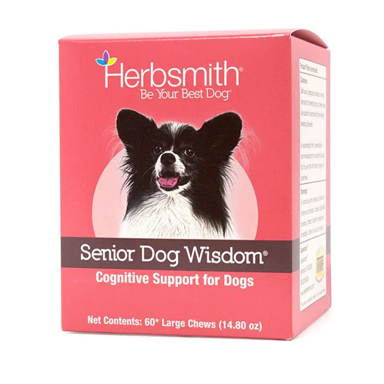 Herbsmith Senior Dog Wisdom Cognitive Support Supplement For Dogs