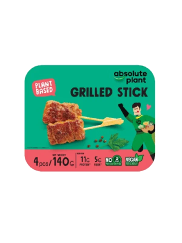 ABSOLUTE PLANT GRILLED STICK 140G