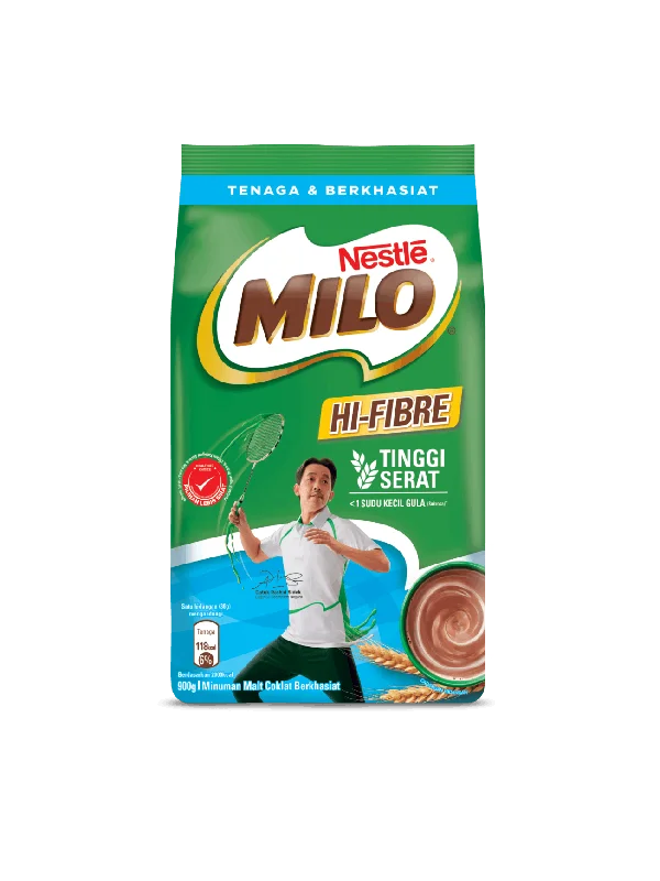 MILO HI-FIBRE 900G