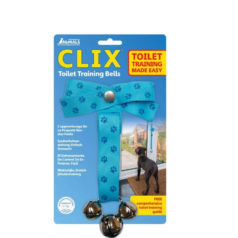 - Natural ingredient dog foodClix Dog Toilet Training Bells