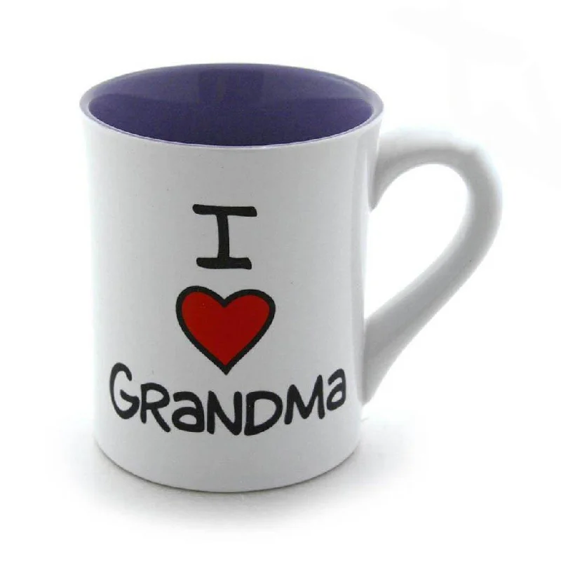 Our Name is Mud : I Heart Grandma 16oz Mug