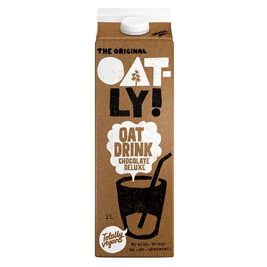 Oatly Oat Drink Chocolate Deluxe 1L (Twin Pack)