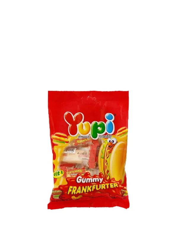 YUPI GUMMY FRANKFURTER 84G