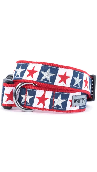 The Worthy Dog Collar: Star Spangled