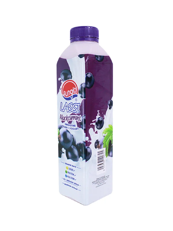 SUNGLO LF BLACKCURRANT LASSI 700ML