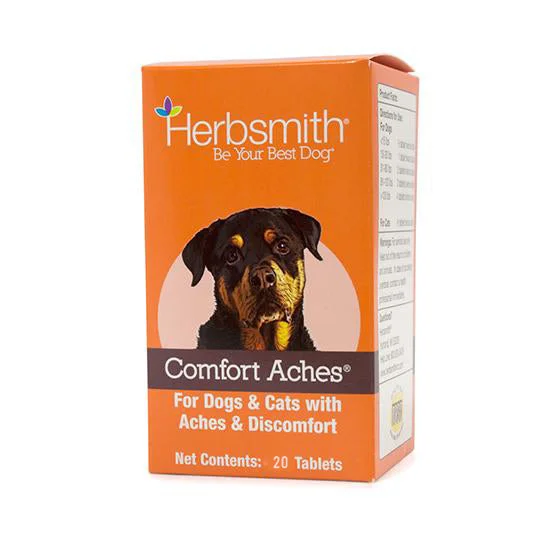 Herbsmith ComFort Aches Joint Support Supplement For Dogs, 90ct