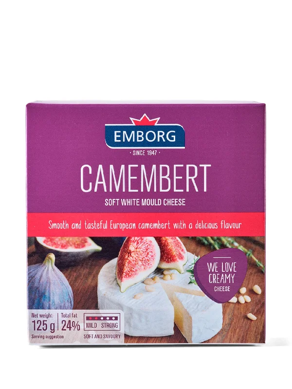 EMBORG CAMEMBERT CHEESE 125GM