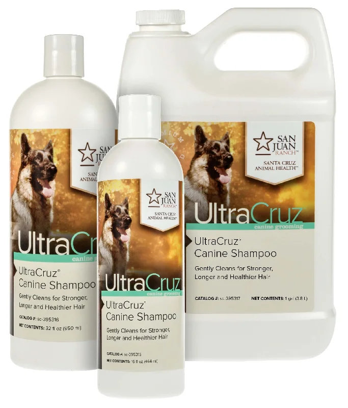 Pet grooming and cleaning products:Ultra Cruz Canine Shampoo 16oz