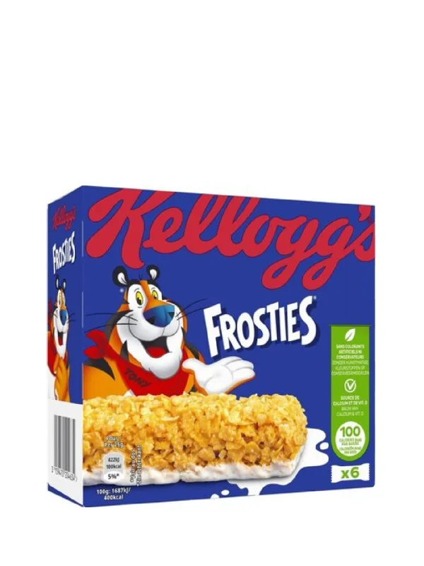 KELLOGG'S FROSTIES CEREAL MILK BARS 6X25G