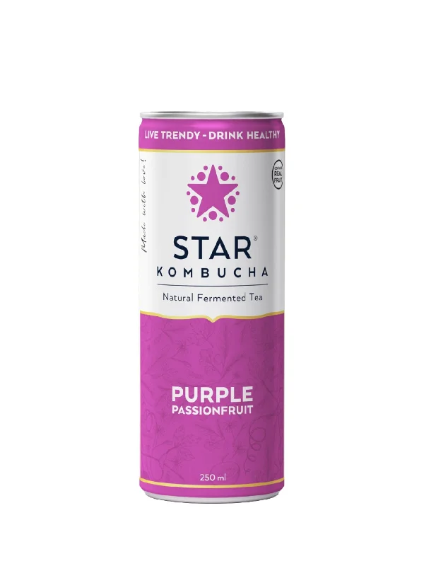 STAR KOMBUCHA PURPLE PASSIONFRUIT 250ML