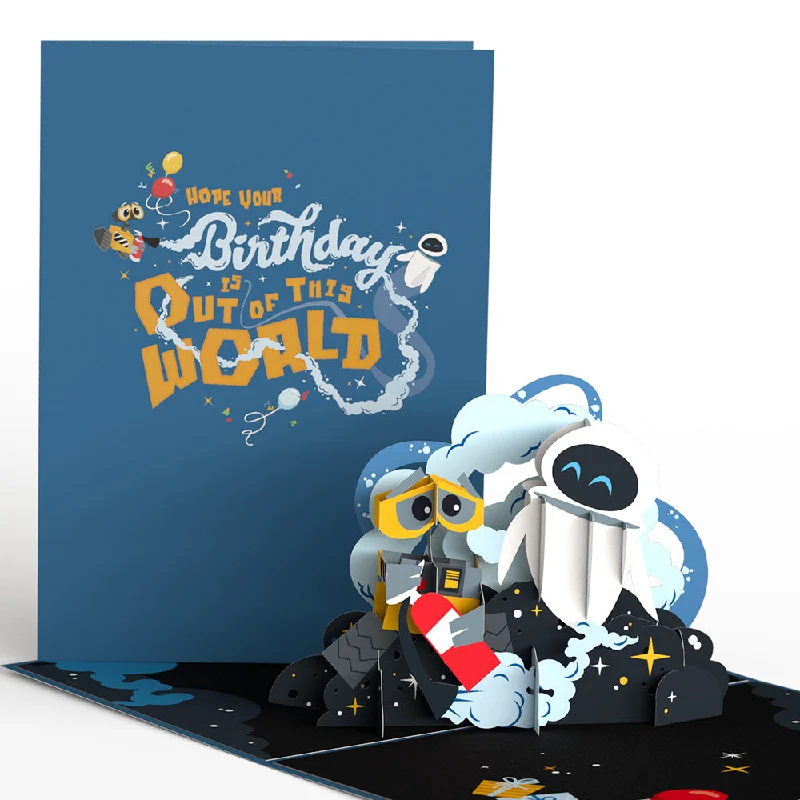 Disney and Pixar’s WALL•E Out Of This World Birthday Pop-Up Card