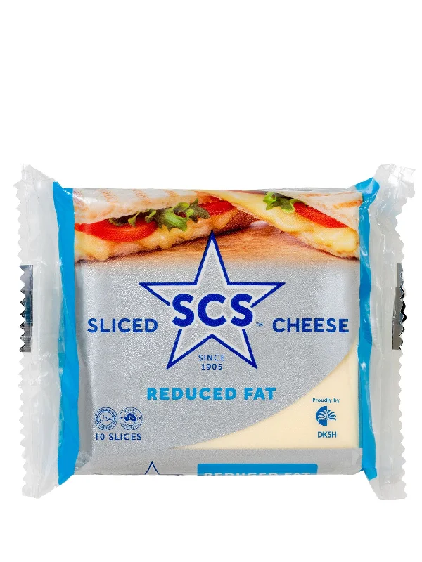 SCS REDUCED FAT CHEESE SLICES 200G