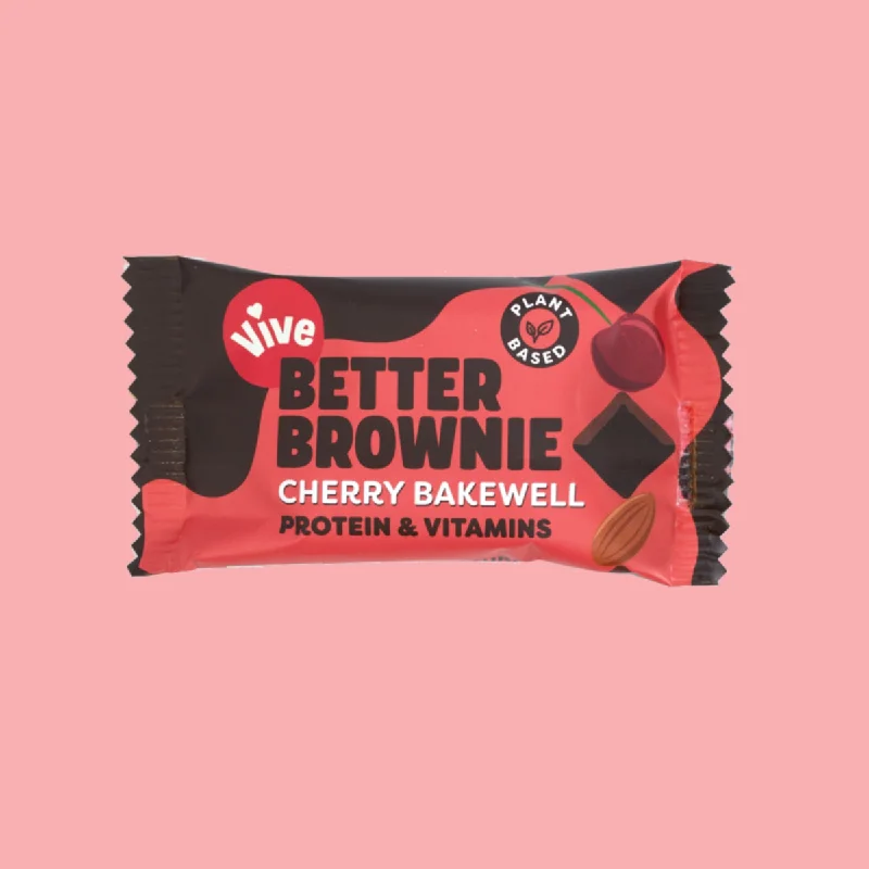 Vive Better Brownies - Cherry Bakewell