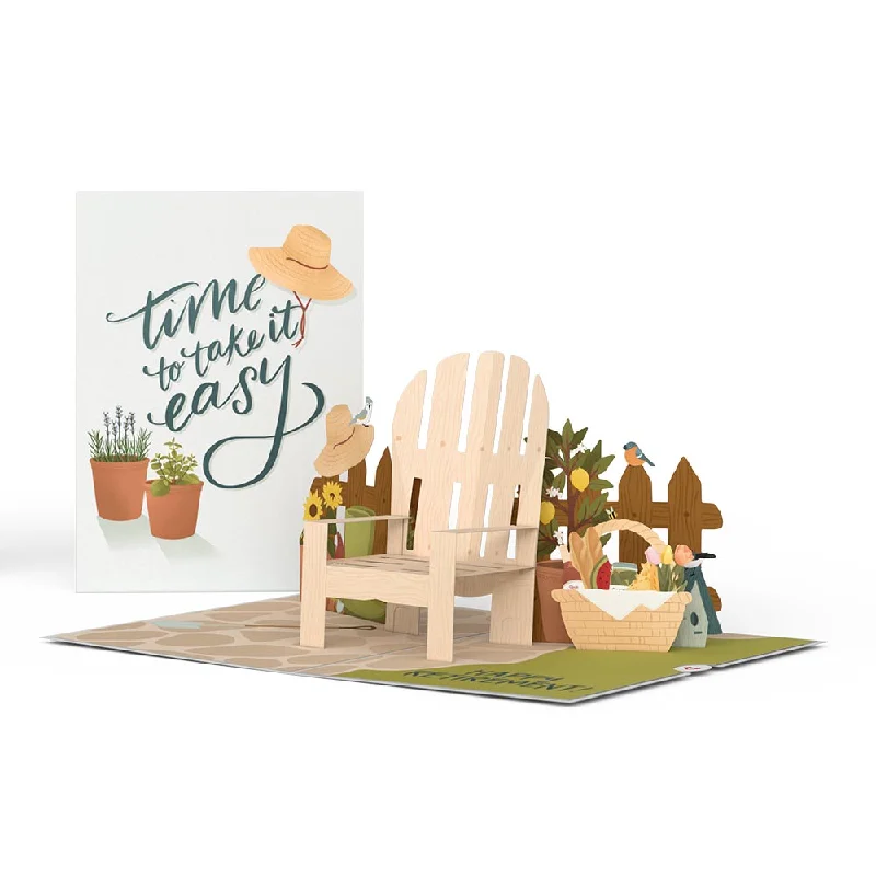 Take It Easy Retirement Pop-Up Card