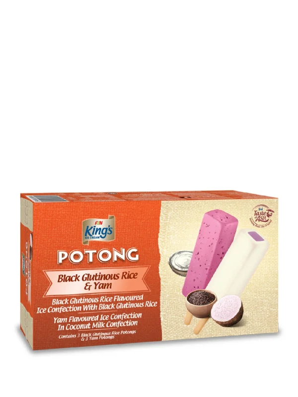 KINGS POTONG PULUT HITAM & YAM 6X70ML