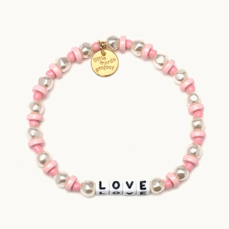 Little Words Project : Love - Pearl Pink Bracelet - S/M