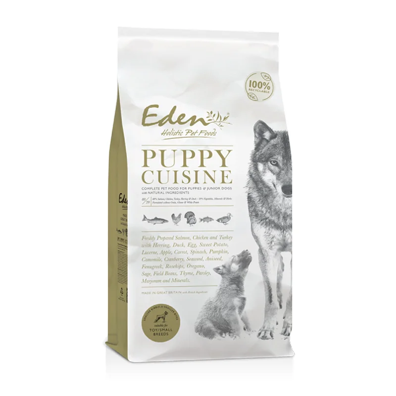 Eden Pet Foods Puppy Cuisine Dog Food - Small Kibble