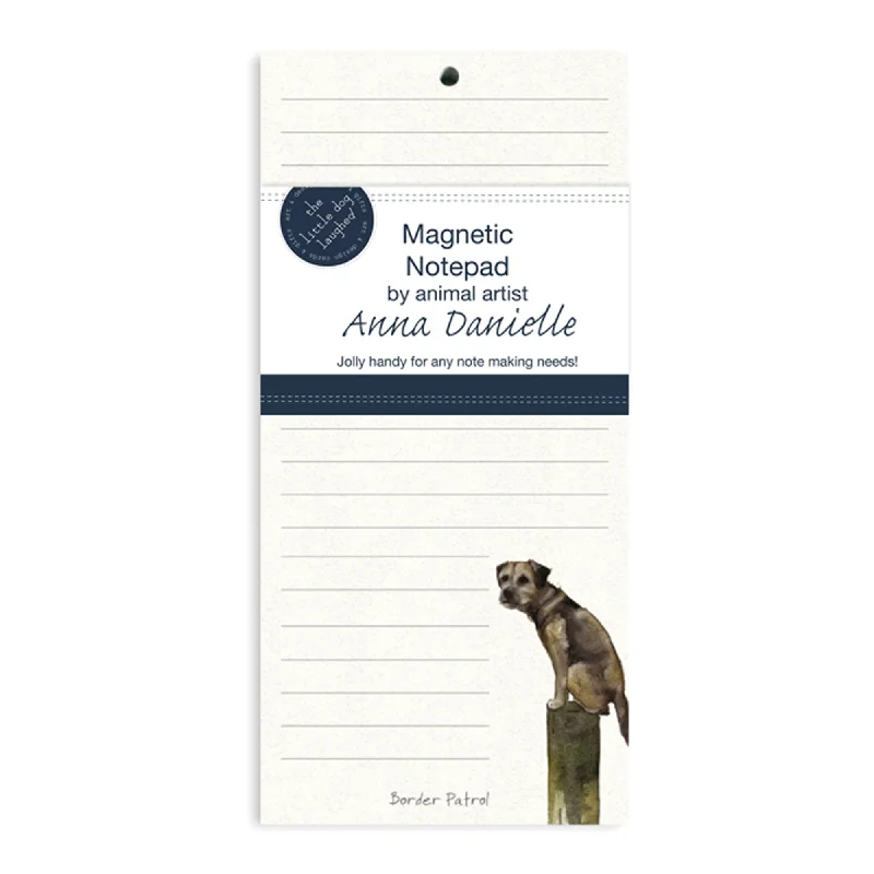 The Little Dog Laughed Border Patrol Notepad