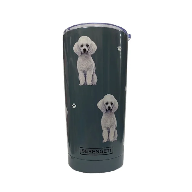 E & S Pets : Poodle Serengeti Ultimate Tumbler - Stainless Steel