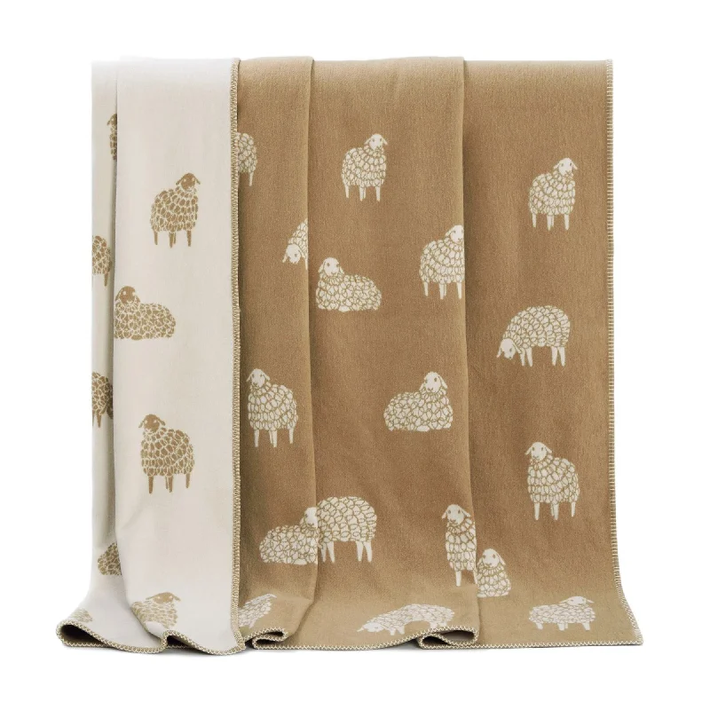 J.J. Textile Mima Sheep Cotton Blanket