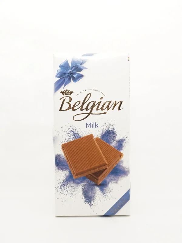 BELGIAN MILK CHOCOLATE 100G