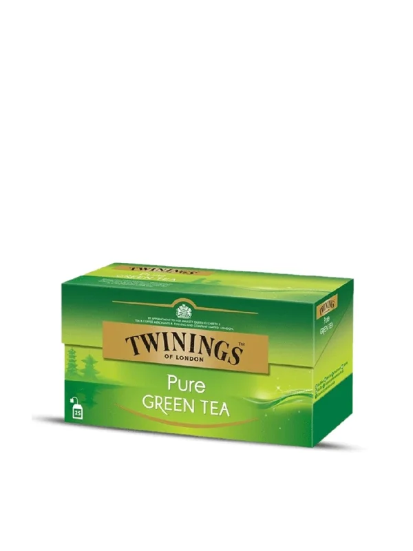 TWININGS PURE GREEN TEA  25SX2G