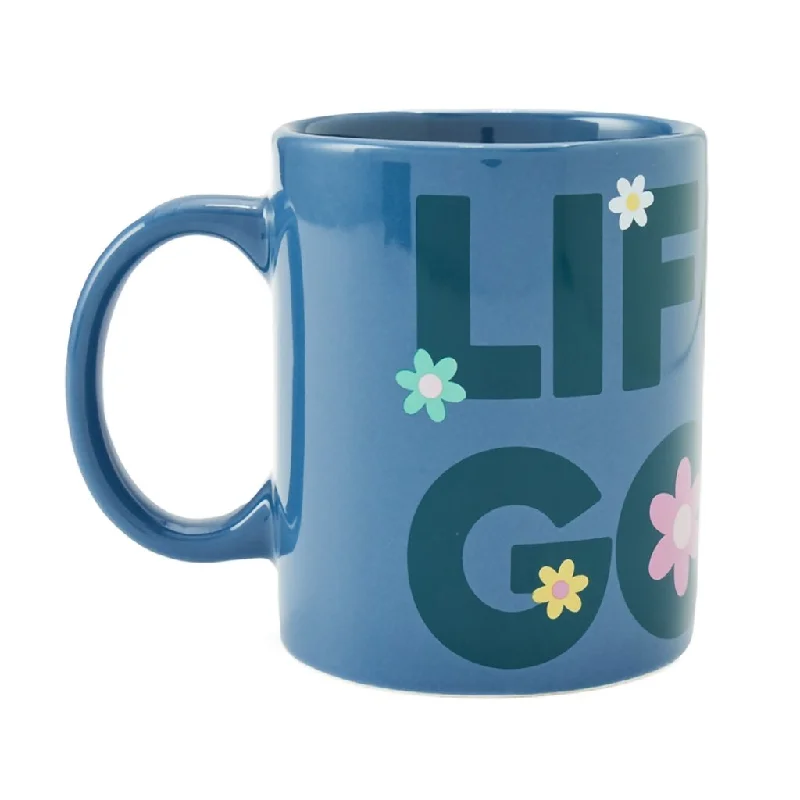 Life Is Good : Life is Good Daisies Jake's Mug