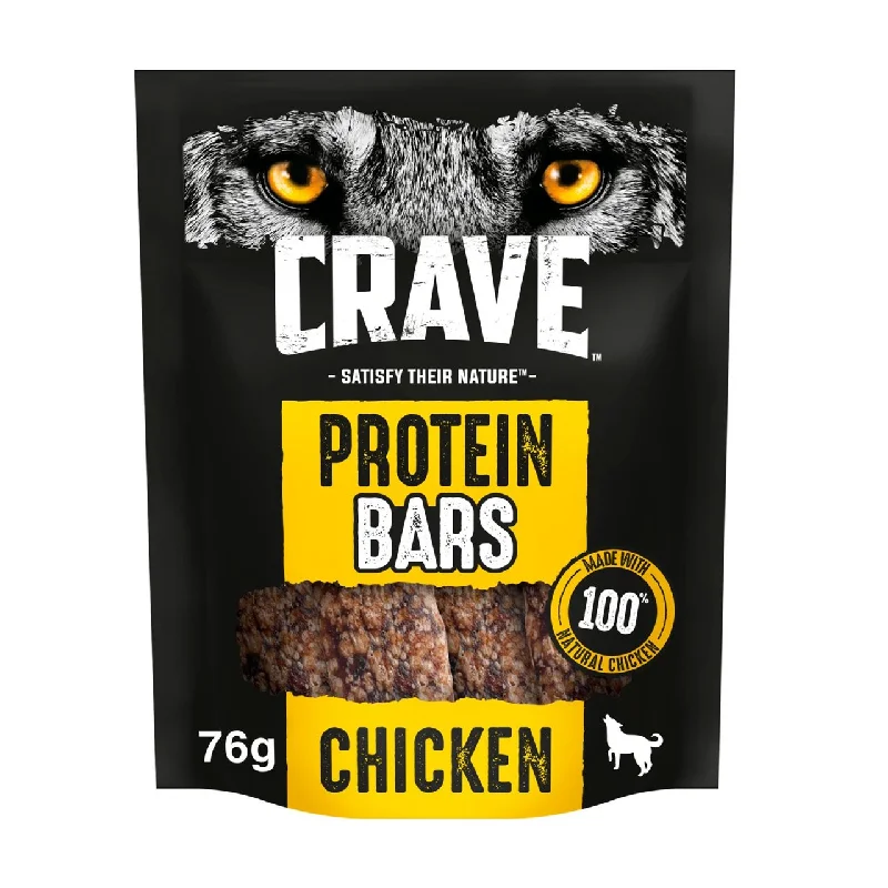 - Dog food improves immunityCrave Natural Grain Free Protein Bar Adult Dog Treat Chicken 76g