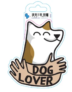 3. **Dog shoes are anti-slip and wear-resistant**Sticker - Large - Dog Lover